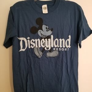 Disneyland Mickey Mouse shirt Small New Blue